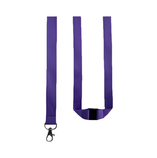 Lanyard With Hook and Safety Buckle "Purple" (Copy)