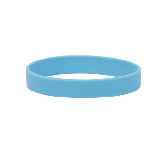 Silicone Wristbands "Sky Blue"