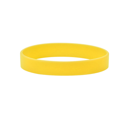 Silicone Wristbands "Yellow"