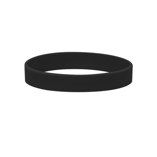 Silicone Wristbands "Black"