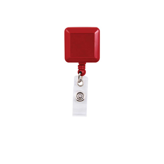 Square Reel Badge "Red"