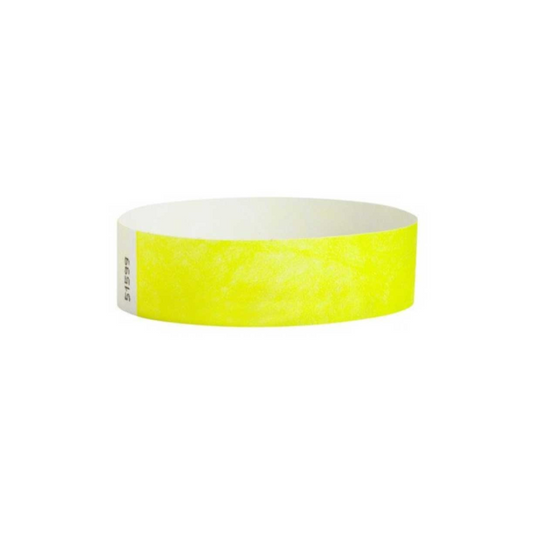Tyvek Wristbands "Yellow"