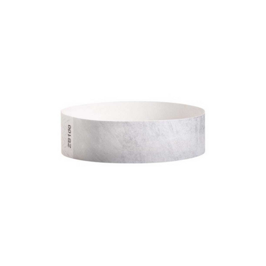 Tyvek Wristbands "Silver"