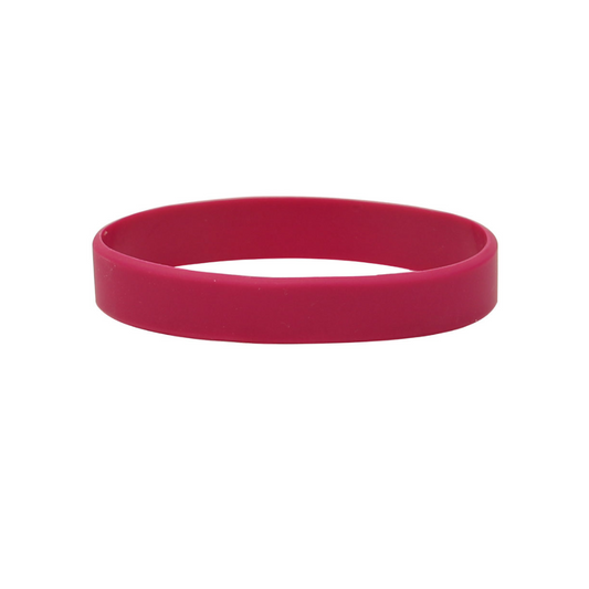 Silicone Wristbands "Maroon"