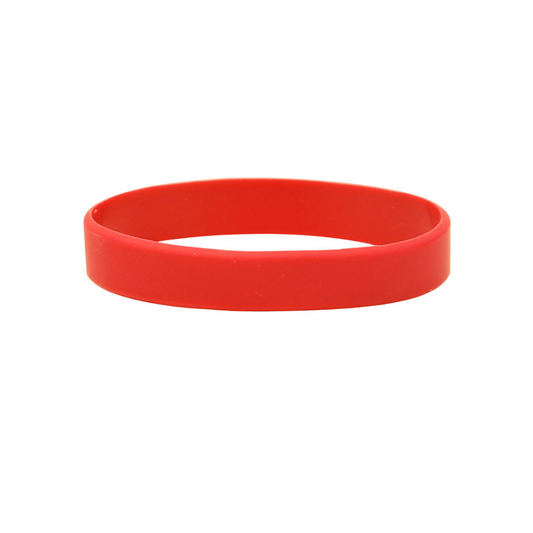 Silicone Wristbands "Red"