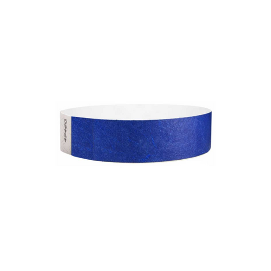 Tyvek Wristbands "Navy Blue"