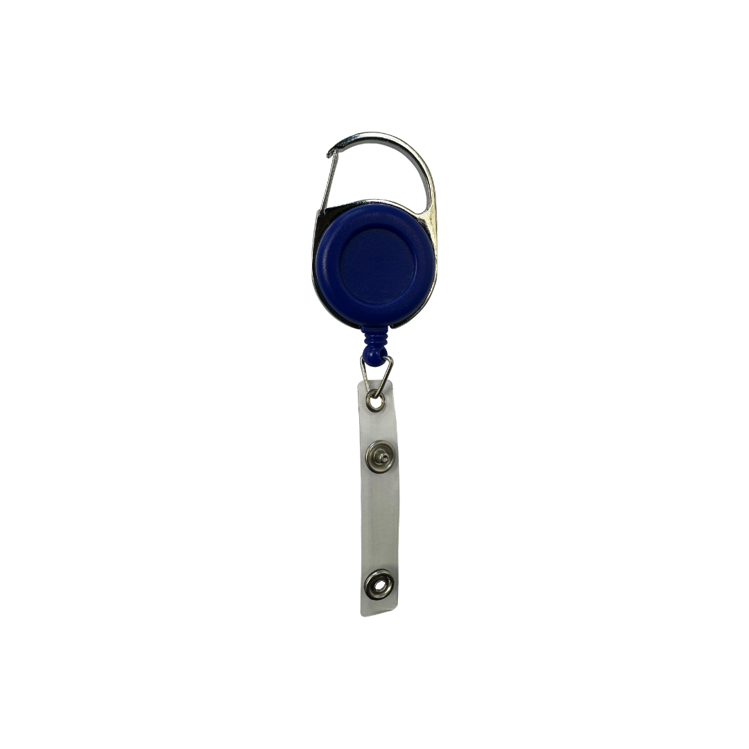 Carabiner Reel Badge "Blue"