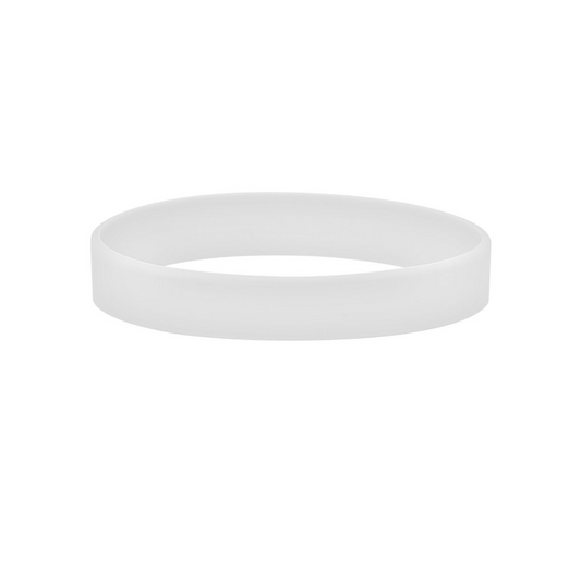 Silicone Wristbands "White"