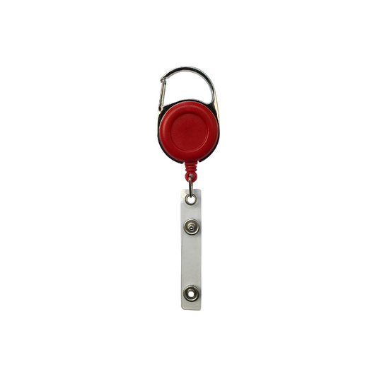 Carabiner Reel Badge "Red"