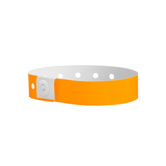 Vinyl Wristband L-Shape "Orange"