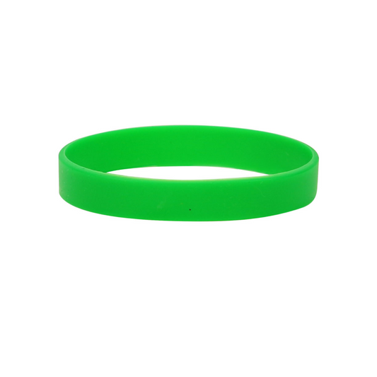 Silicone Wristbands "Light Green"