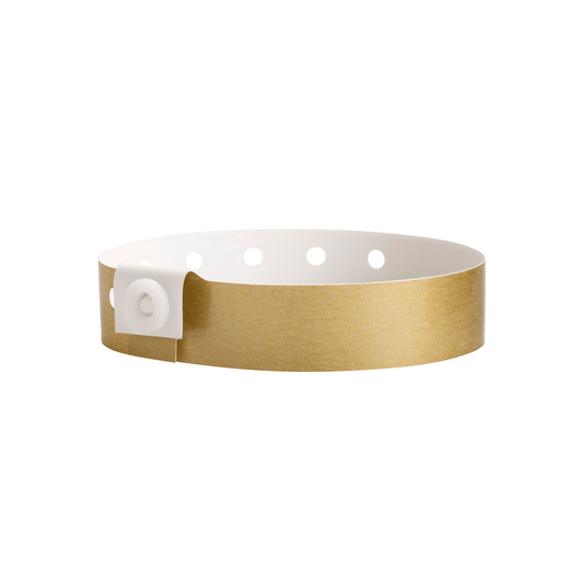 Vinyl Wristband L-Shape "Gold"