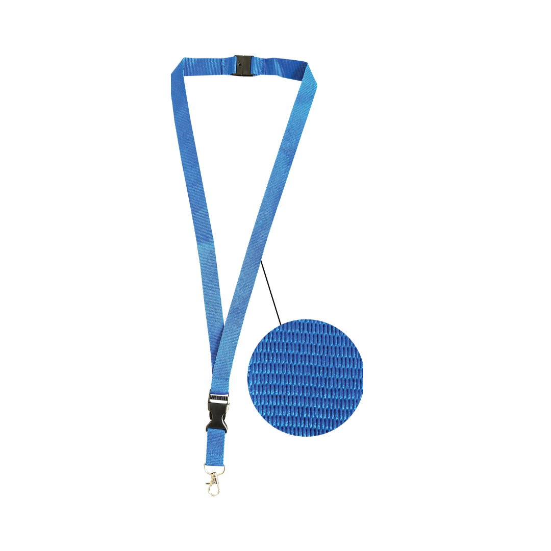 Polyester Lanyard 3-in-1 "Royal Blue"