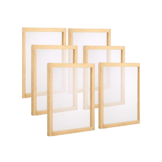 Screen Printing Wooden Frame With Mesh