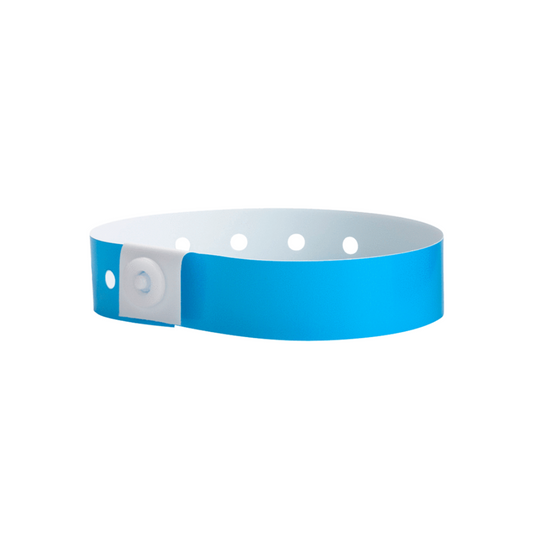 Vinyl Wristband L-Shape "Blue"