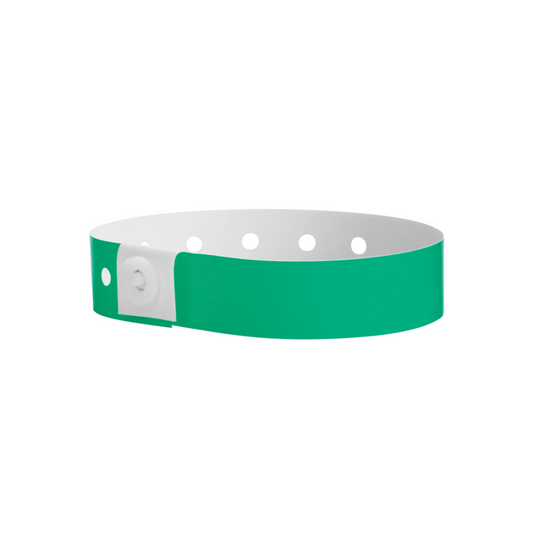 Vinyl Wristband L-Shape "Green"