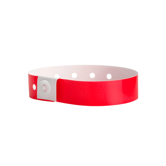 Vinyl Wristband L-Shape "Red"