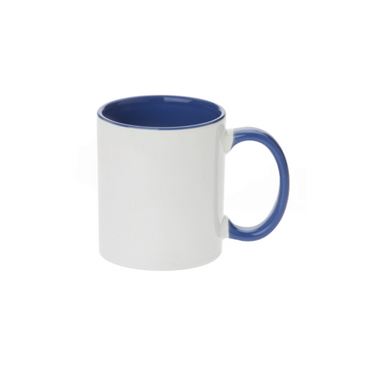 Two Tone Ceramic Mug "Blue"