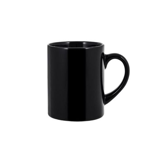 Black Screen Printing Mug