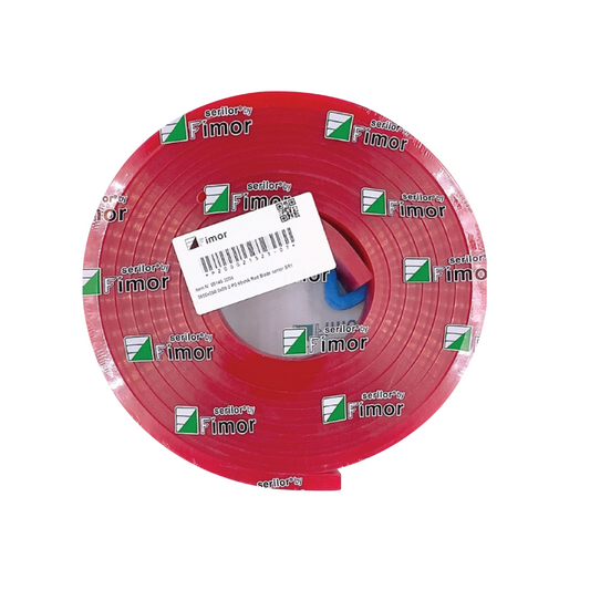 Fimor Squeegee Rubber Blade Roll "Red"