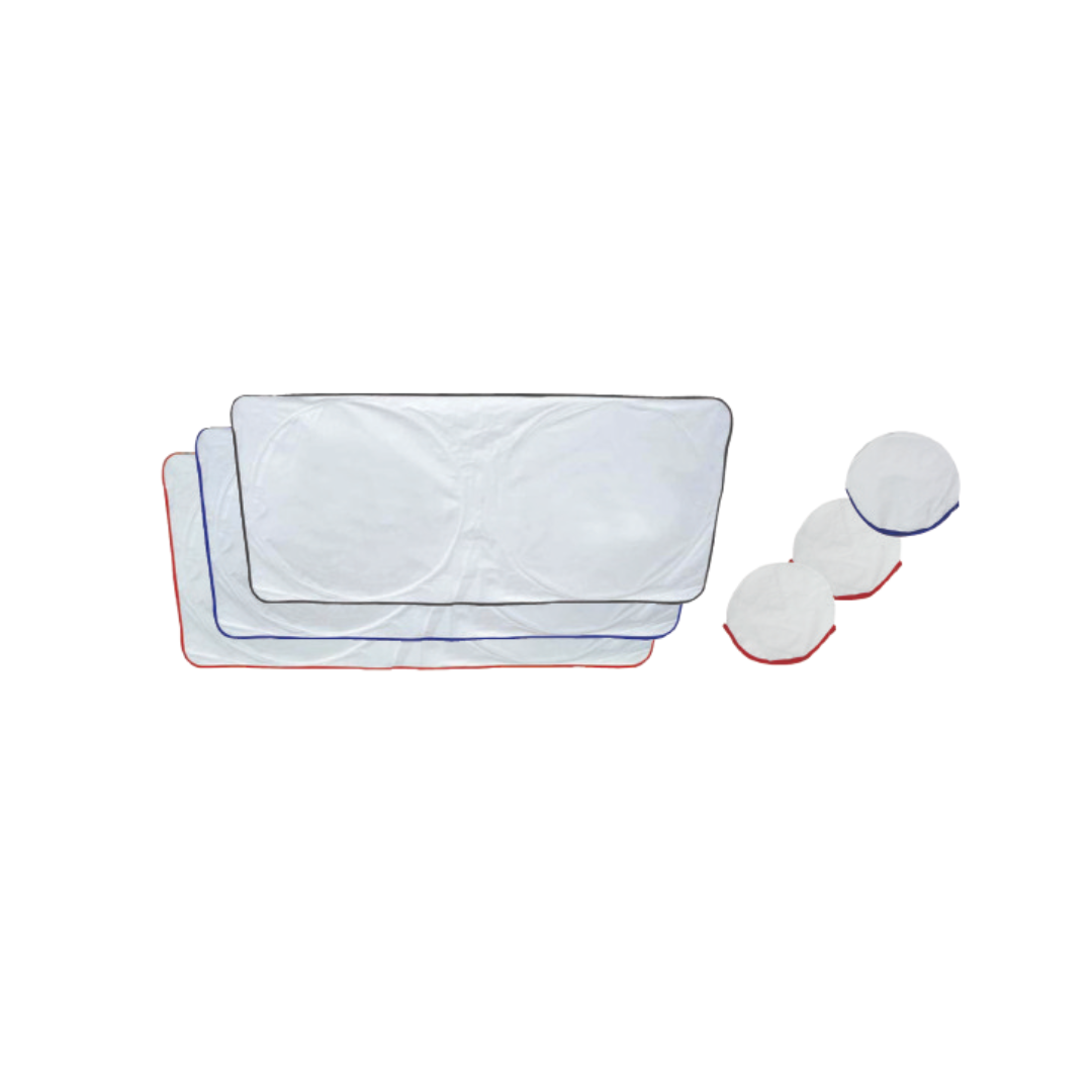 Sunshade White "Tyvek Square"