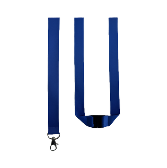 Lanyard With Hook and Safety Buckle "Royal Blue"