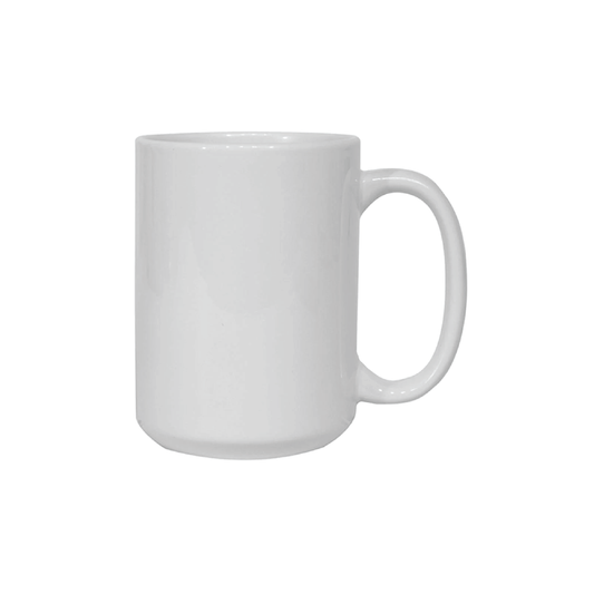 U-Shape 15oz White Sublimation mug
