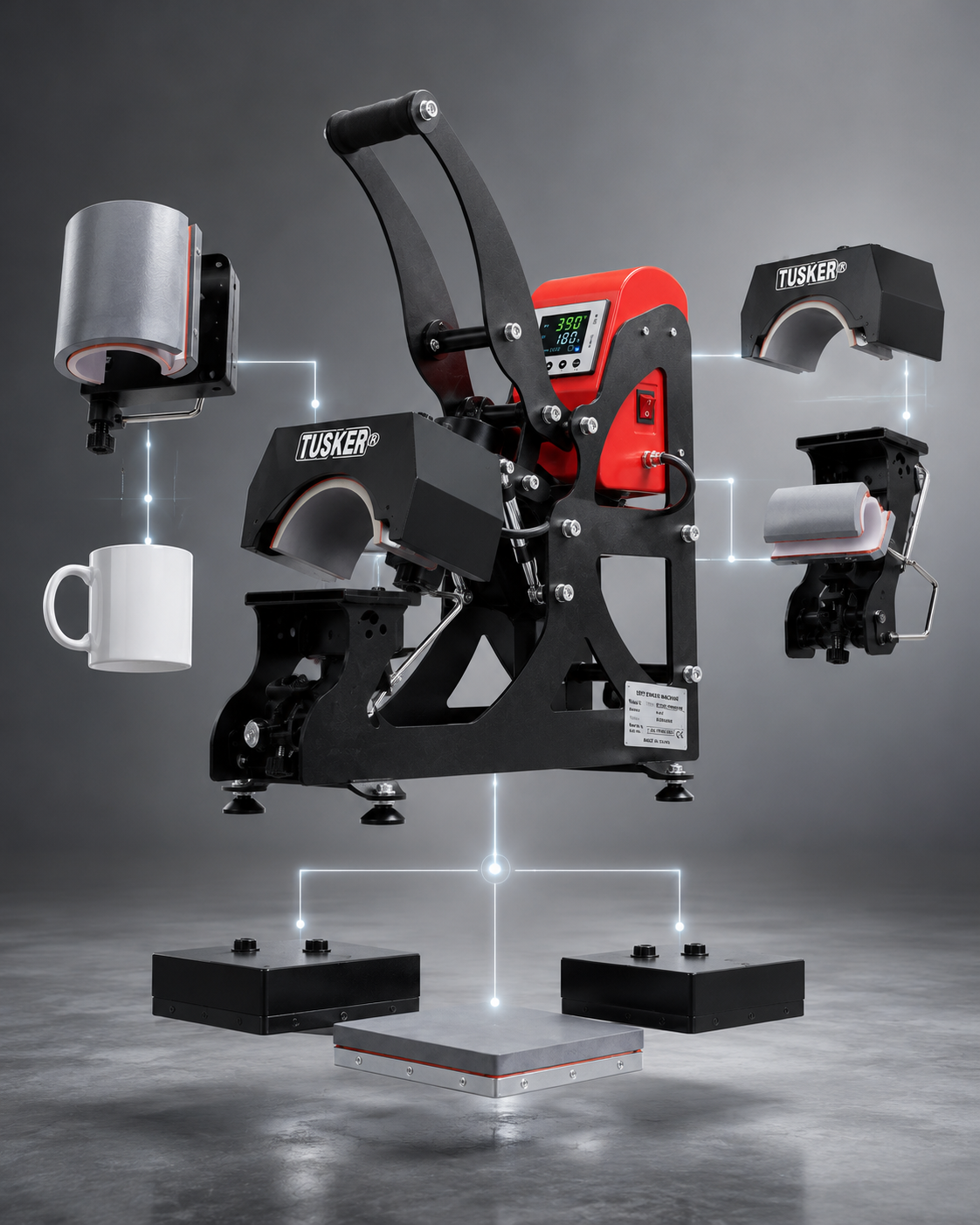 2-in-1 Cap Press