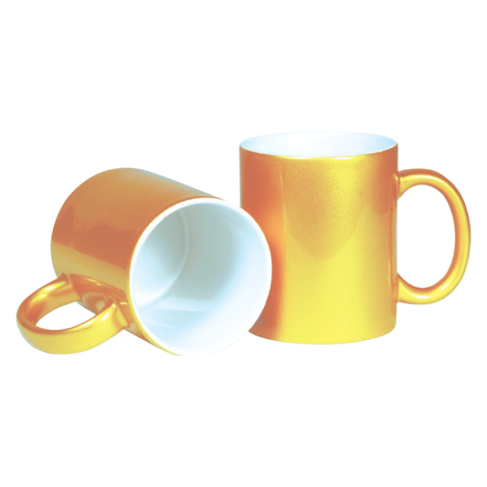 Sparkling Gold Sublimation Mug