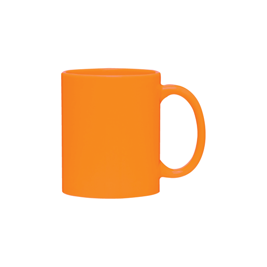 Orange Screen Printing Mug