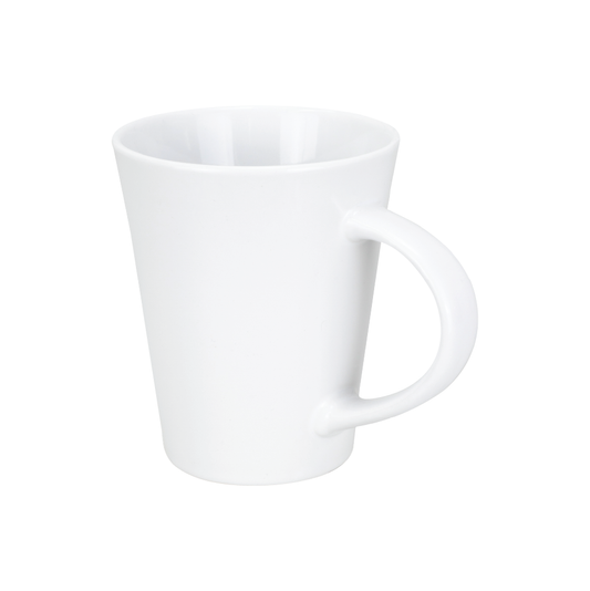 V-Shape White Sublimation Mug
